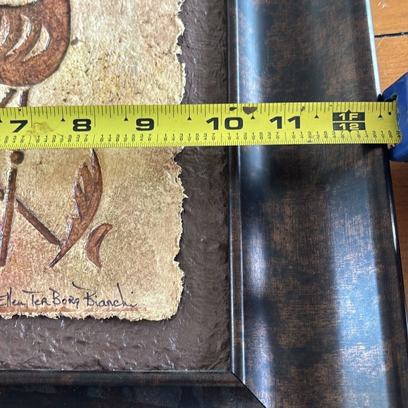 12.5 X 14.5 Sandpiper Original Art 192/200 certificate Auth EllenTerBorg Bianchi - Picture 7 of 8